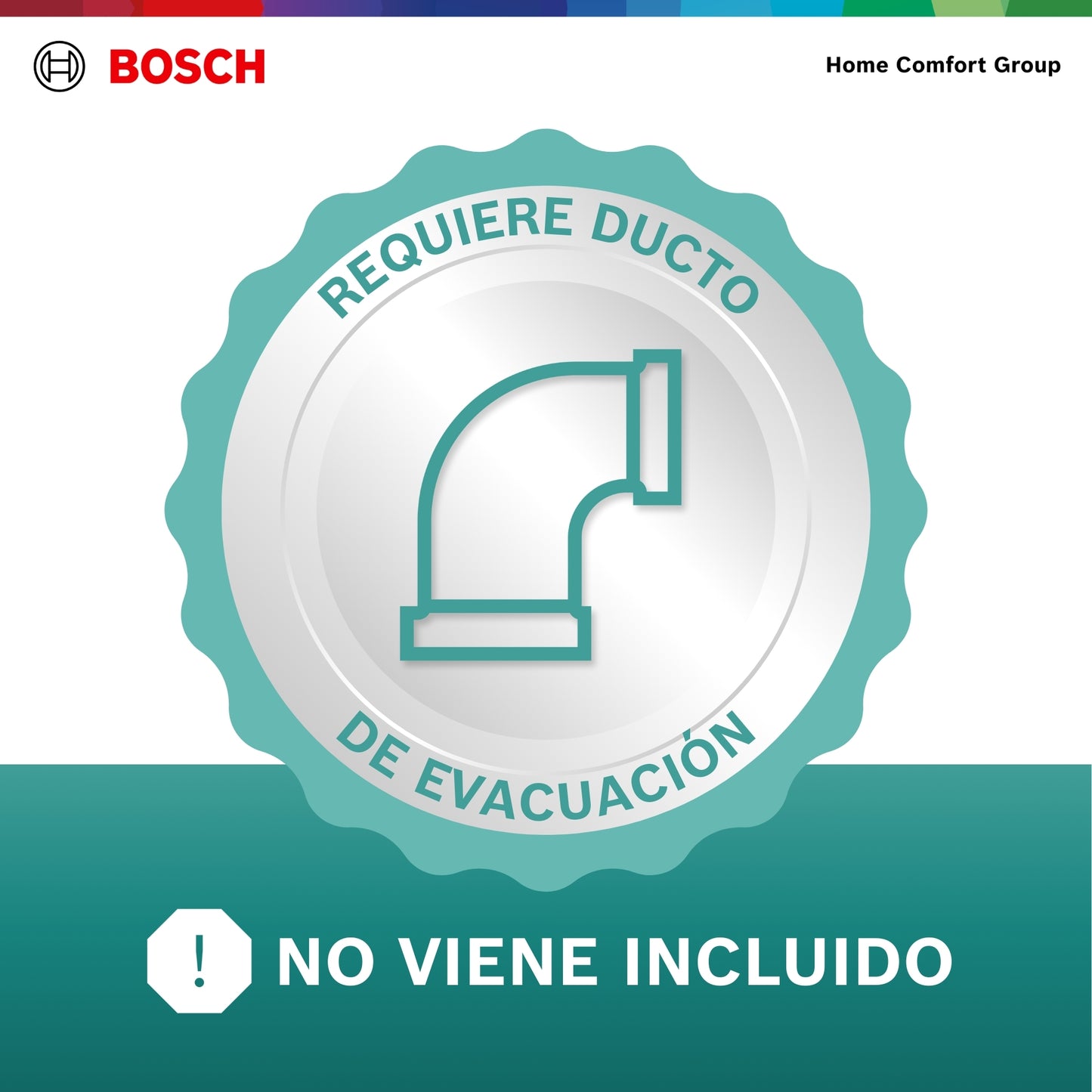 CALENTADOR DE PASO A GAS BOSCH 5 LITROS TIRO NATURAL VITAL 1500
