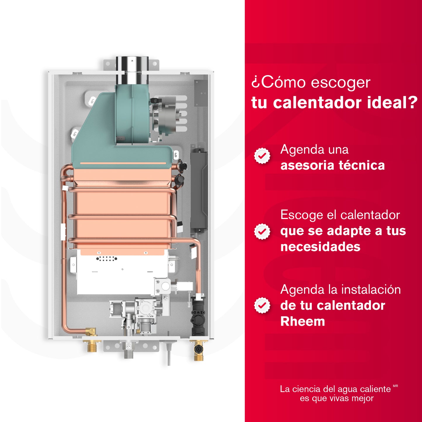 CALENTADOR 16 LTS TIRO FORZADO DIGITAL RHEEM