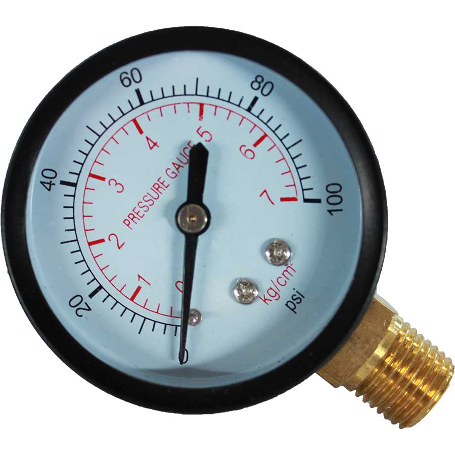 MANOMETRO DE 0-100 PSI