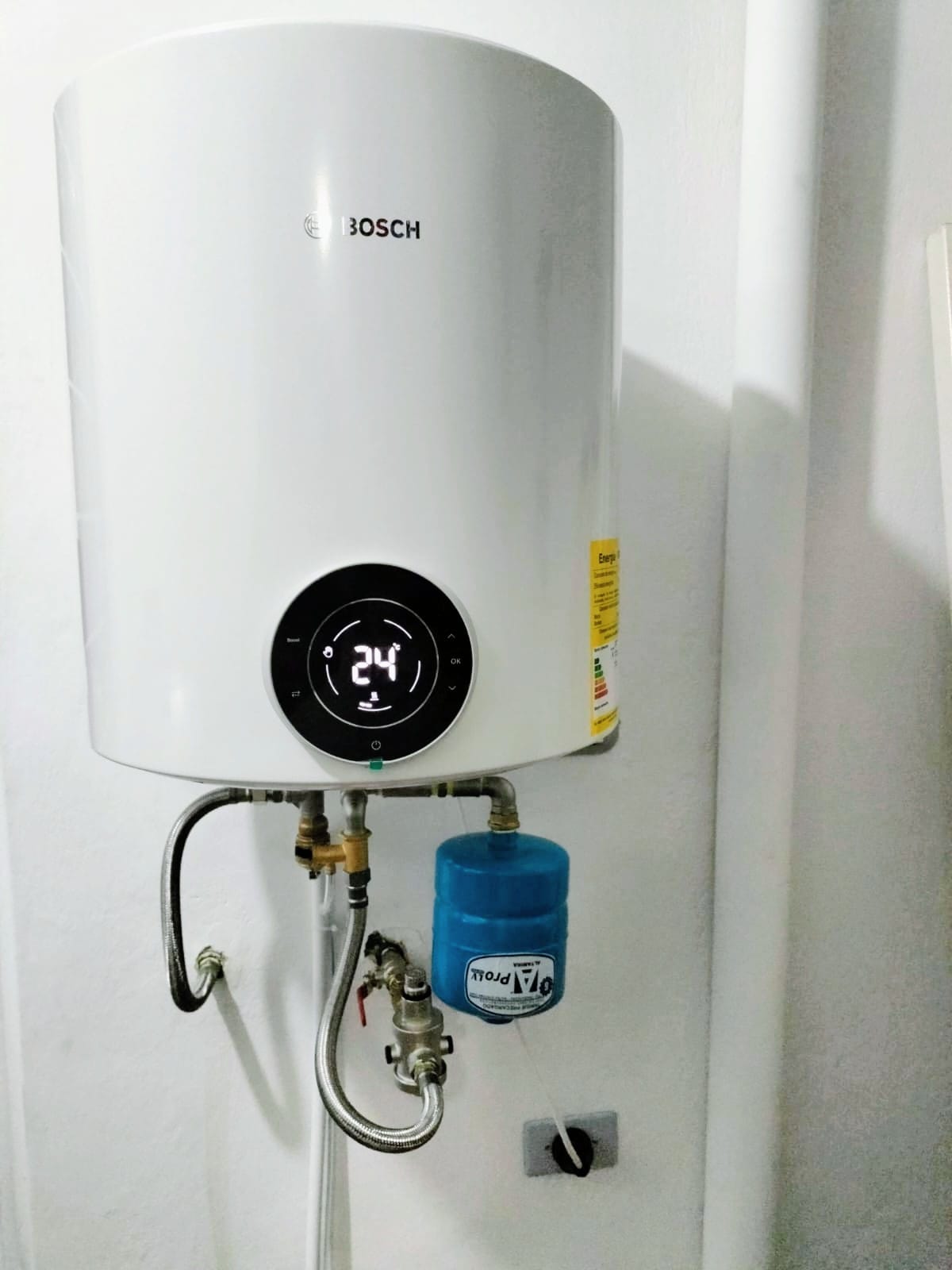 INSTALACION CALENTADOR DE ACUMULACION ELECTRICO