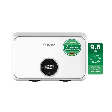 CALENTADOR ELECTRICO DE PASO BOSCH 9.5 KW TRONIC 4000C