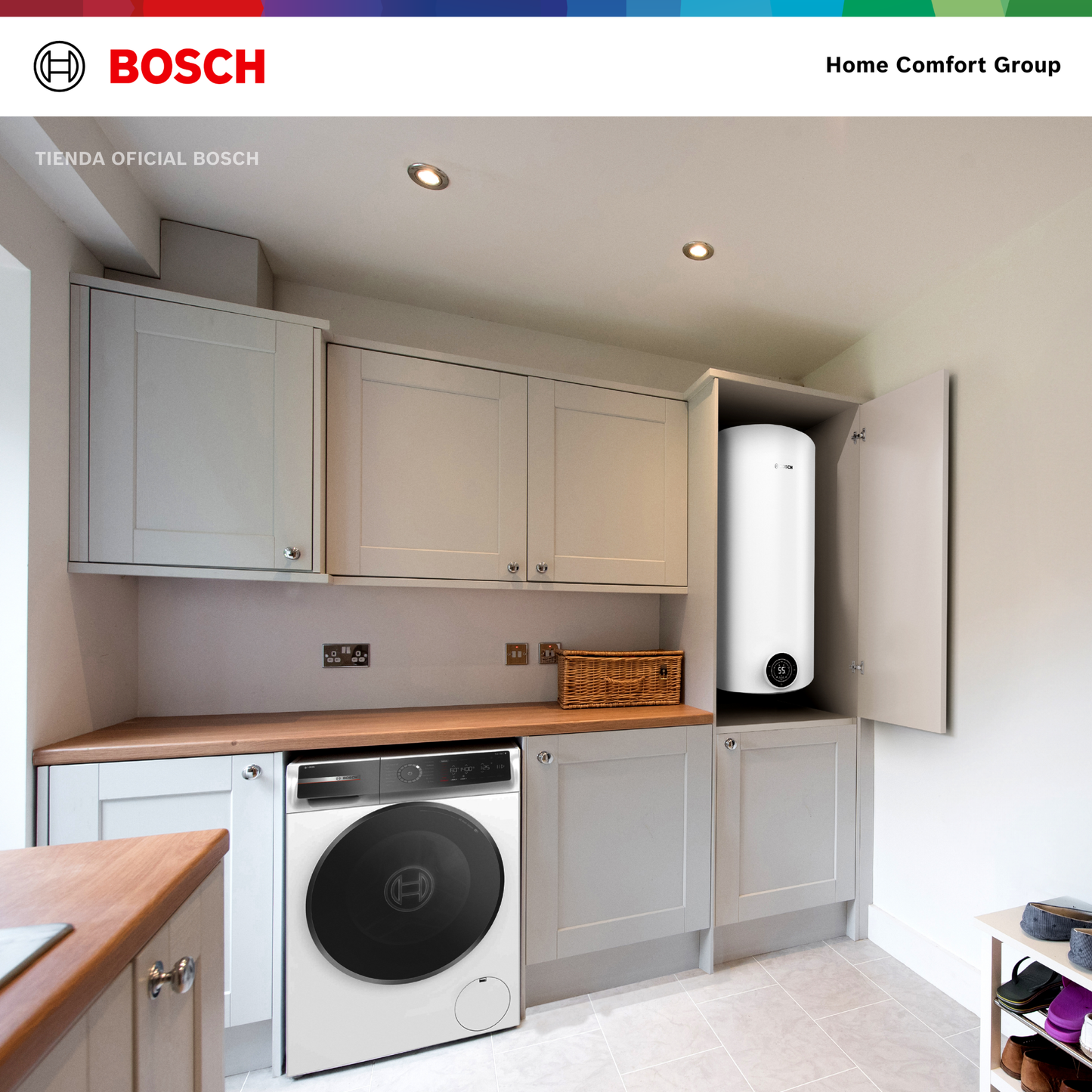 CALENTADOR ELÉCTRICO DE ACUMULACIÓN 100 LITROS 220 VOLTIOS SMARTTANK BOSCH