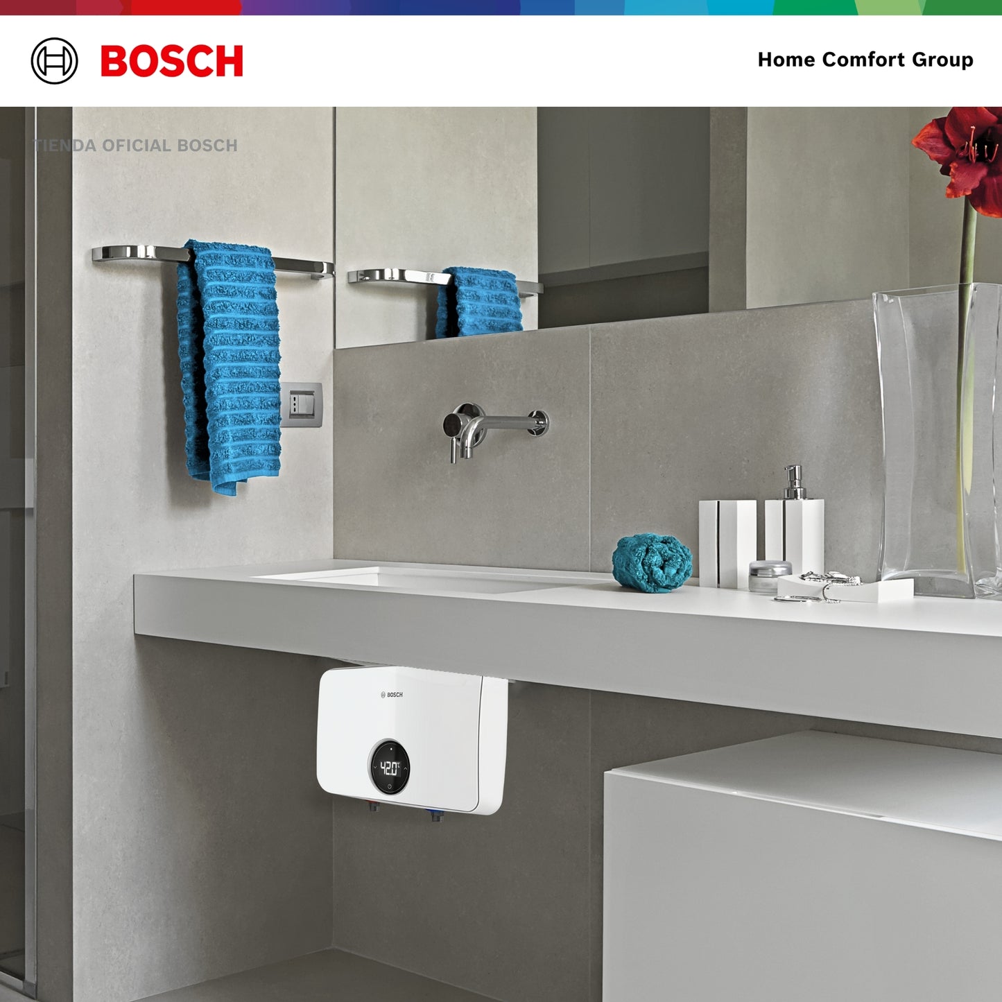 CALENTADOR ELECTRICO  DE PASO BOSCH 12 KW  TRONIC 4000 C