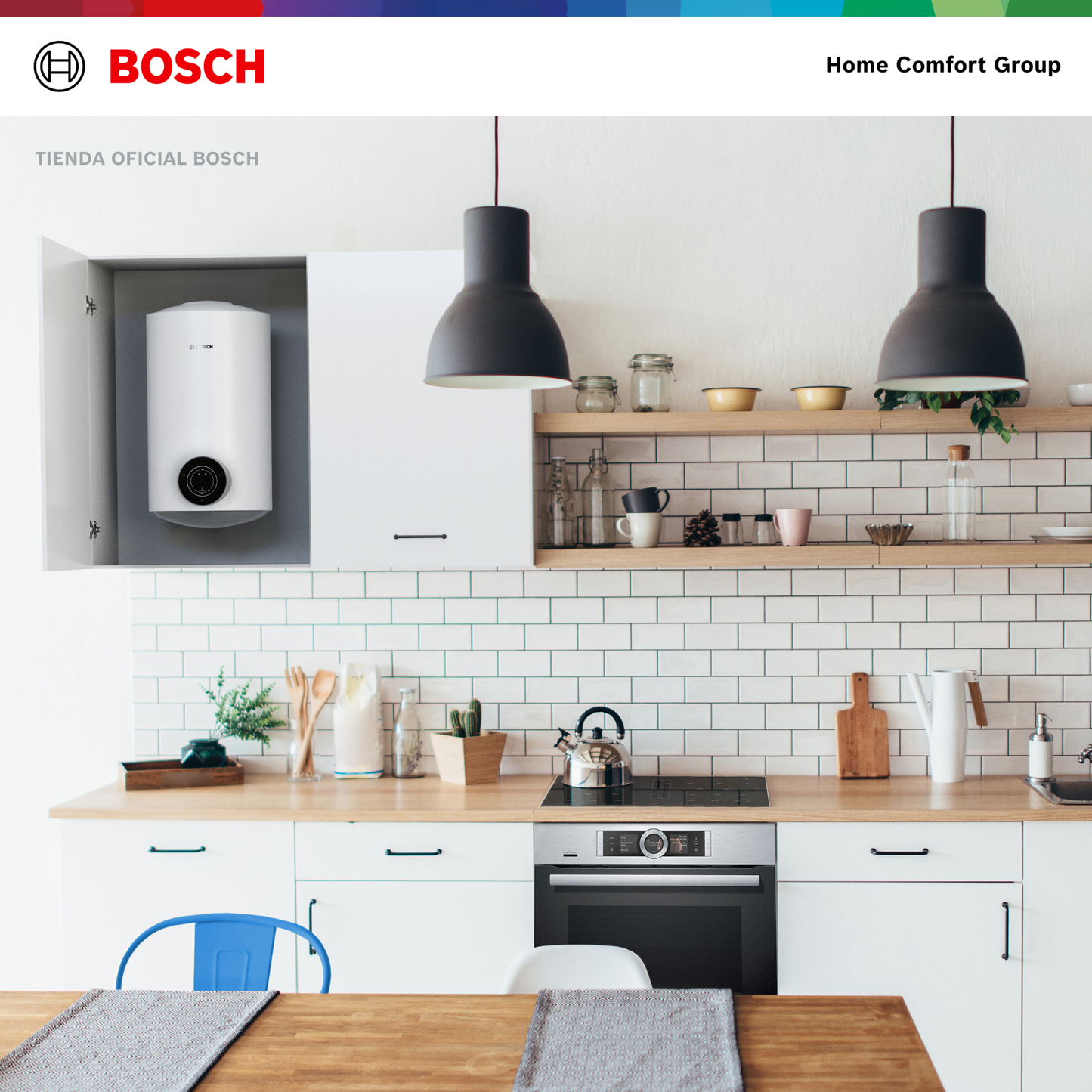 CALENTADOR ELÉCTRICO DE ACUMULACIÓN 50 LITROS 220 VOLTIOS SMARTTANK BOSCH