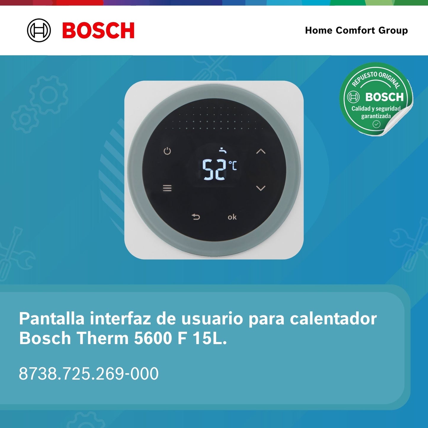 PANTALLA HMI LED THERM 5600 F 15 LTS