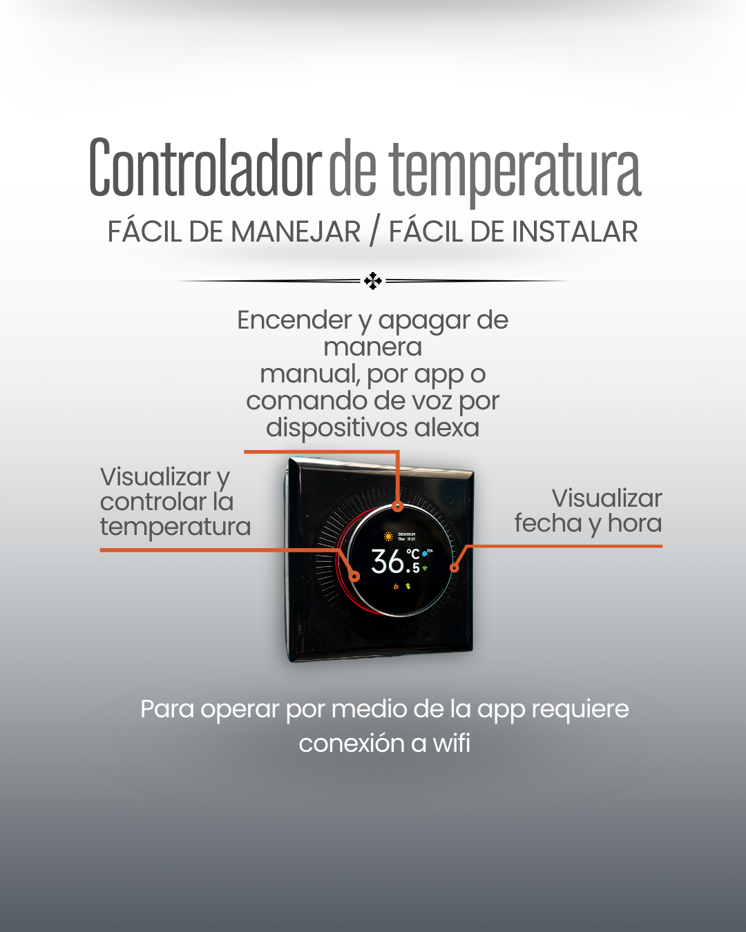 CONTROLADOR DE TEMPERATURA IDEALSTEAM