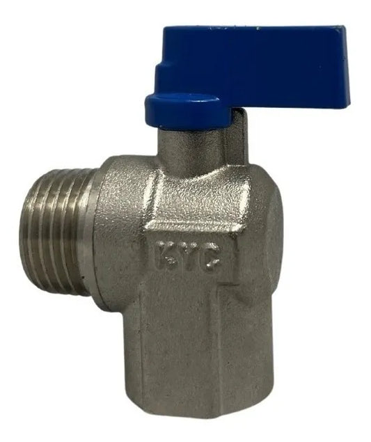 VALVULA CODO AGUA HXM 1/2